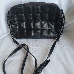 Aldo black crossbody purse